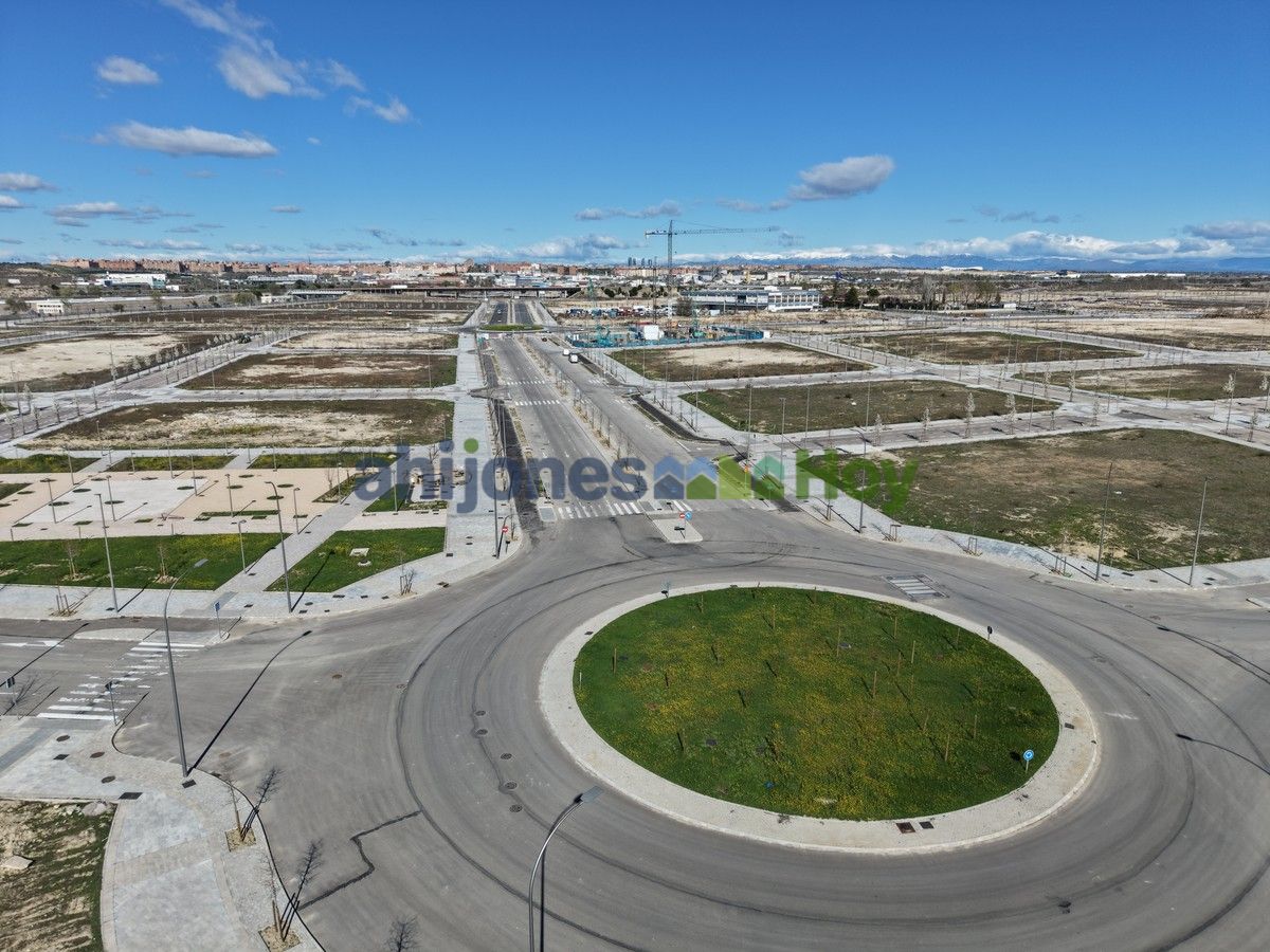Vista aérea obras Los Ahijones