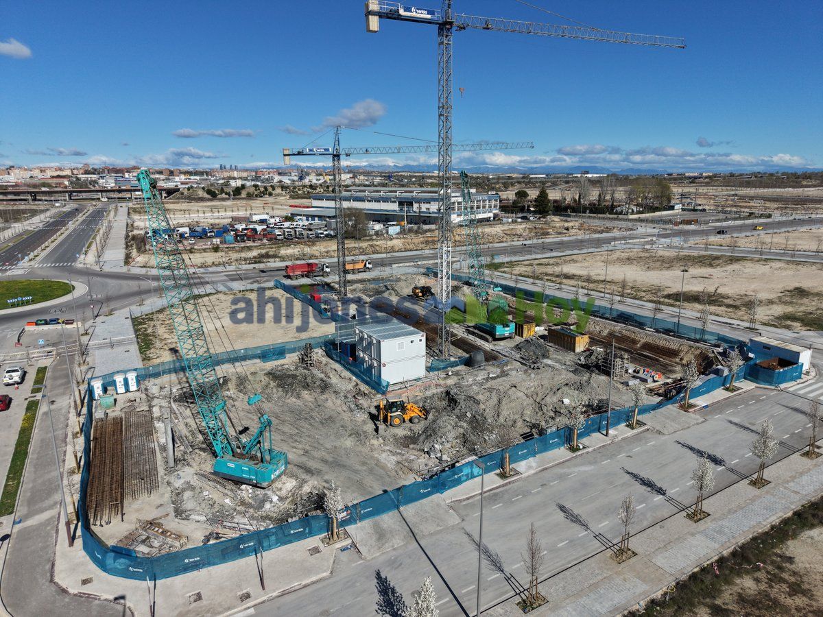 Los Ahijones a mediados de marzo de 2026: nuevo vuelo con dron sobre el barrio