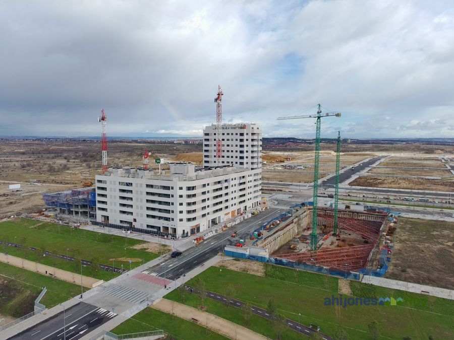 Edificios en fase de acabados