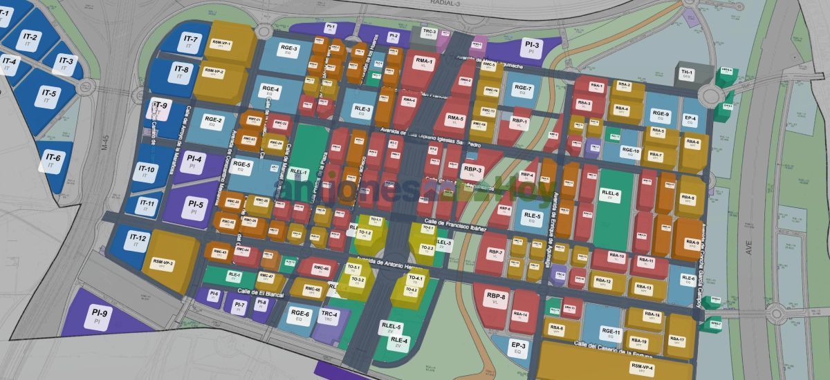 Exclusiva: Los nombres oficiales de las calles de Los Ahijones ya en nuestro mapa interactivo