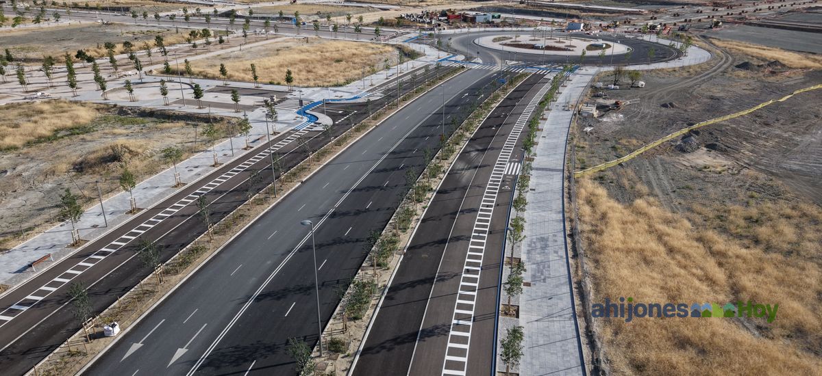 Valdecarros a vista de dron: así avanzan sus tres primeras etapas