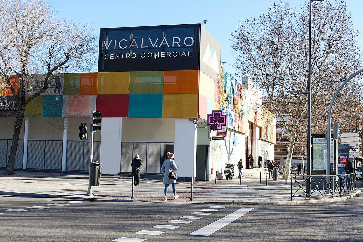 Vista del distrito de Vicálvaro, en el sureste de Madrid